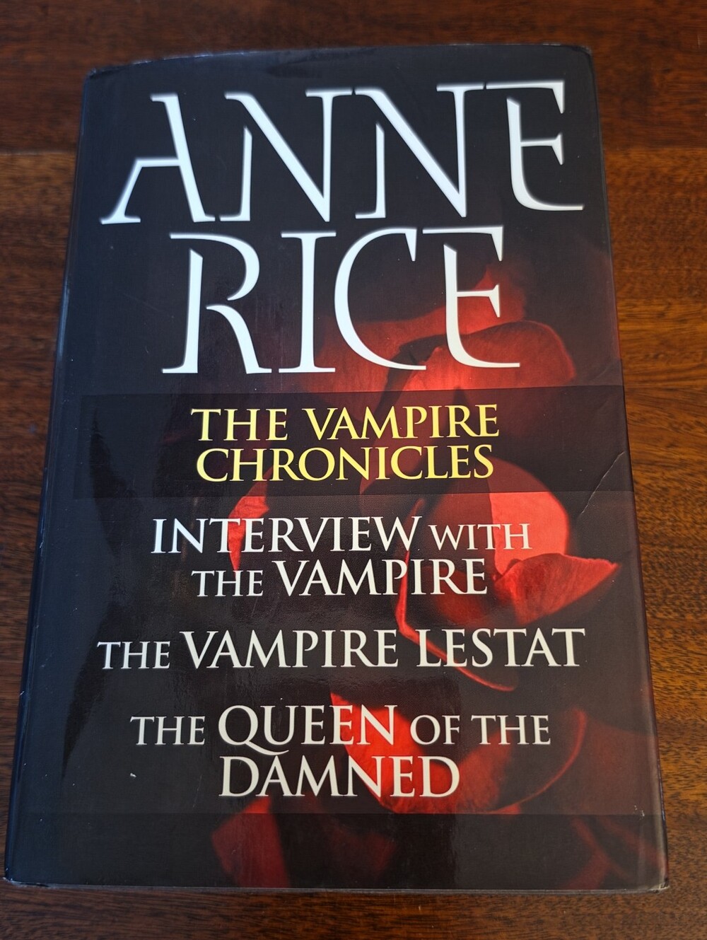 Anne Rice The Vampire Chronicles Books 1-3 Hardcover Literary Guild Omnibus